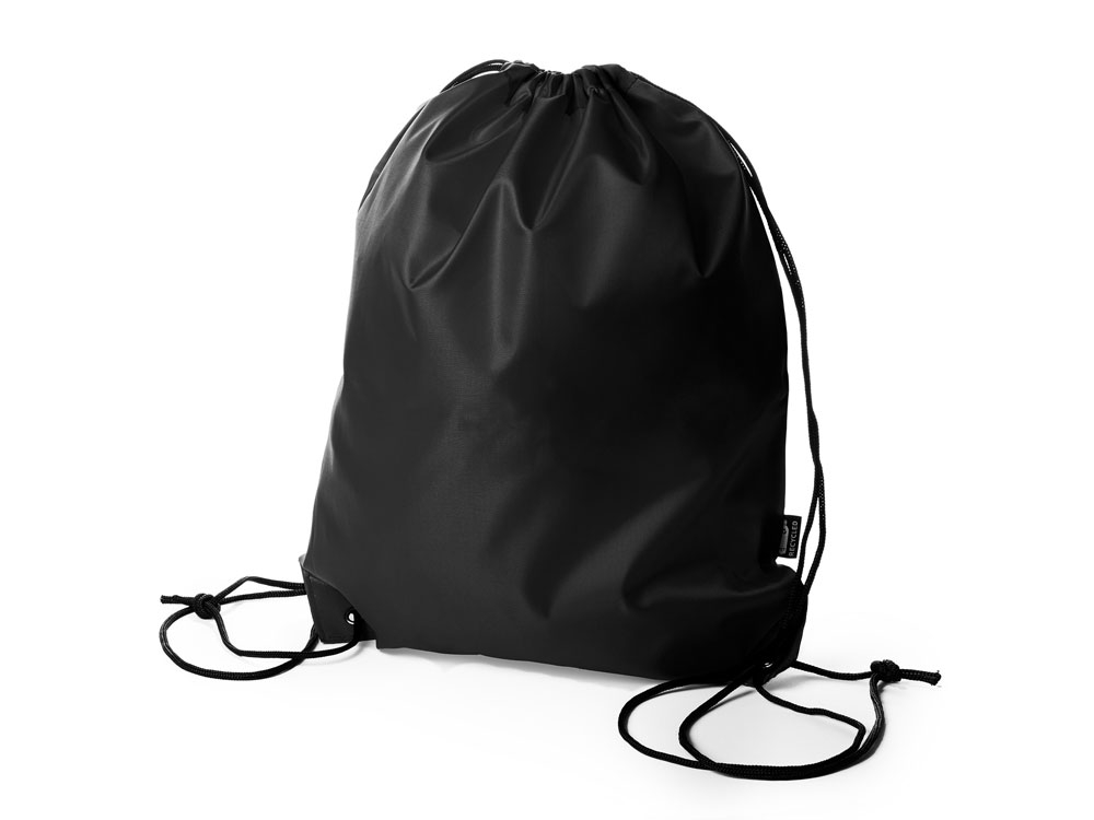Рюкзак-мешок LARUS, черный, полиэстер