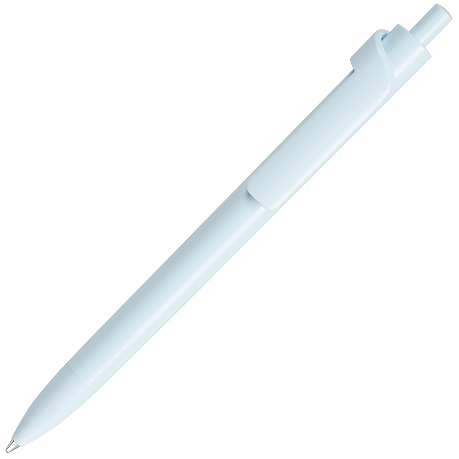 Ручка шариковая FORTE SAFETOUCH, светло-голубой, антибактериальный пластик, голубой, пластик