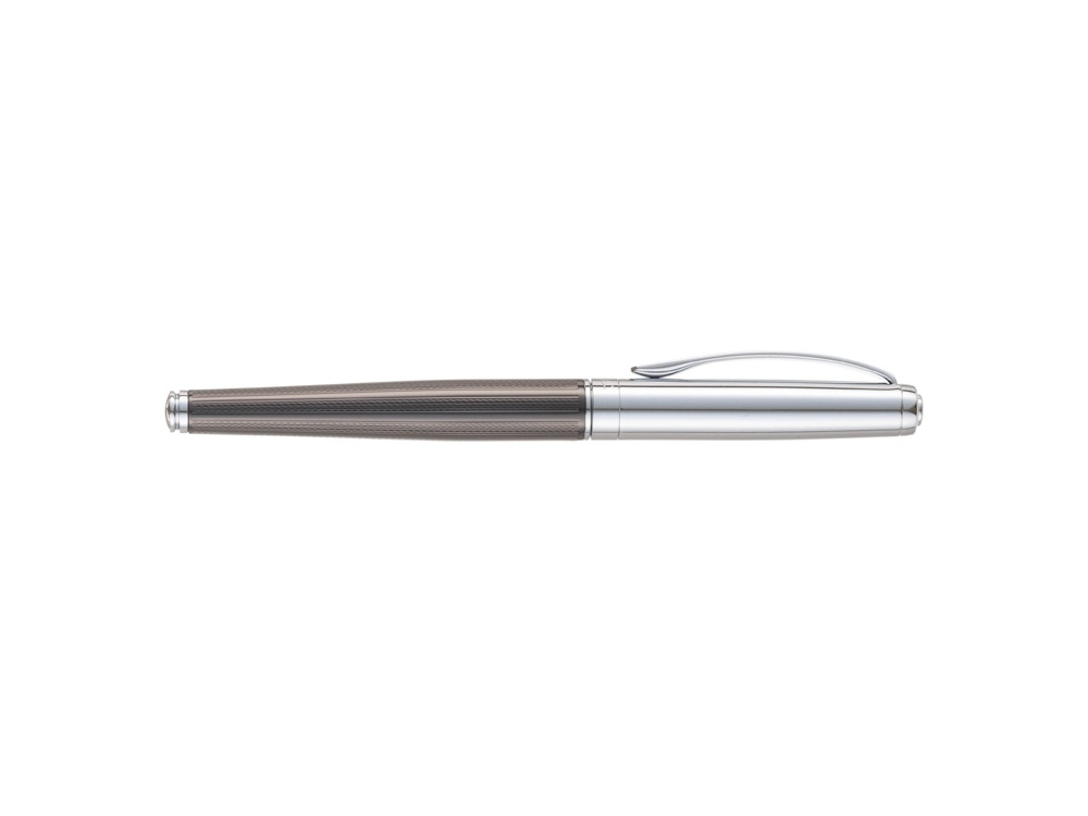 Ручка перьевая «LEO», черный, серебристый, металл