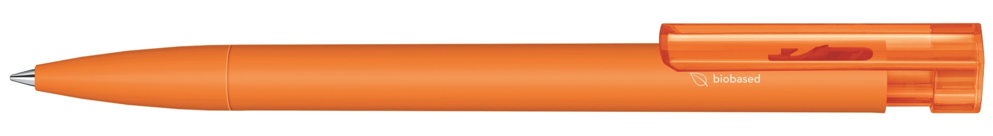  3310 ШР Liberty Bio matt clip clear  оранжевый 021, оранжевый, пластик