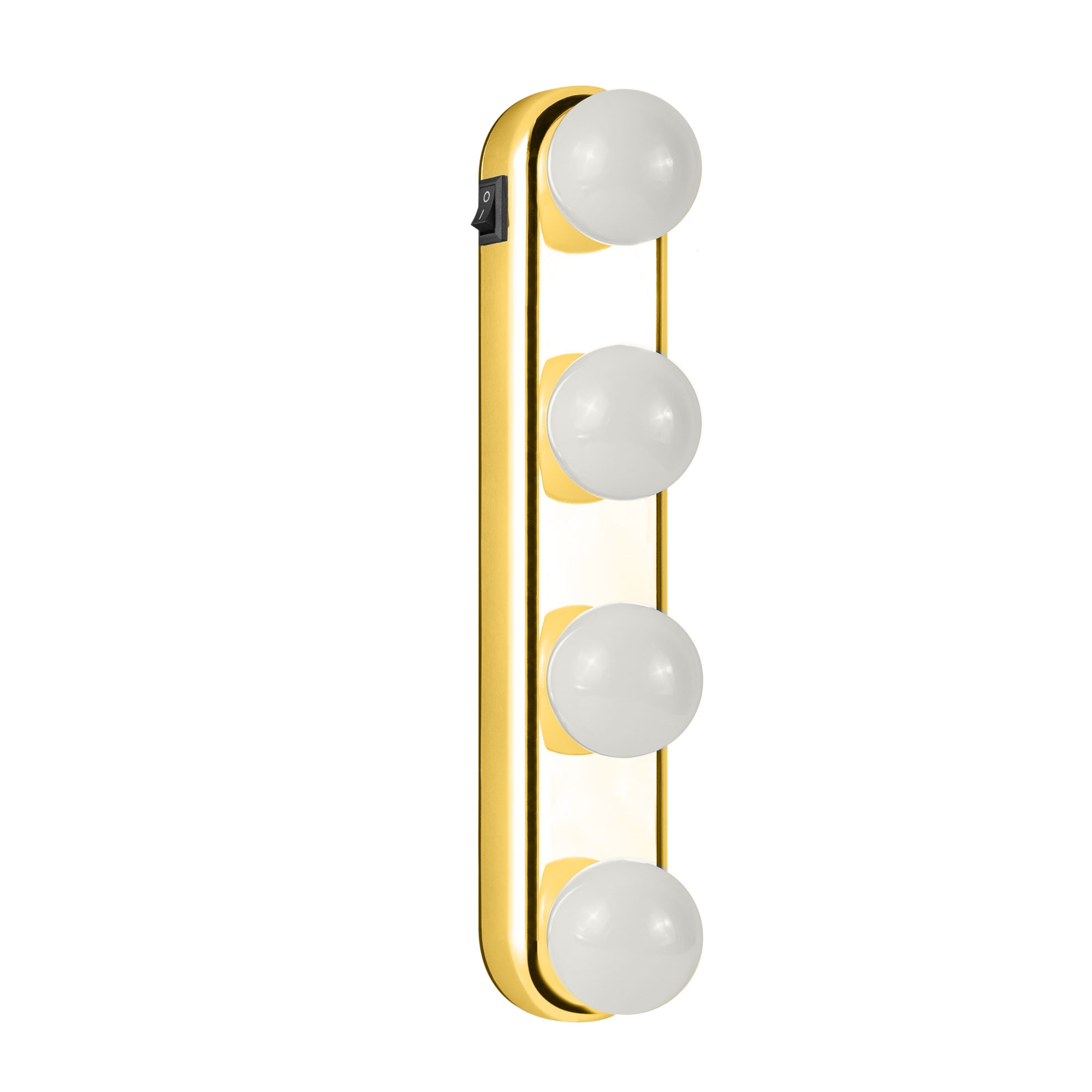Беспроводной светильник на присосках Rombica LED Beauty, золотой, золото, пластик