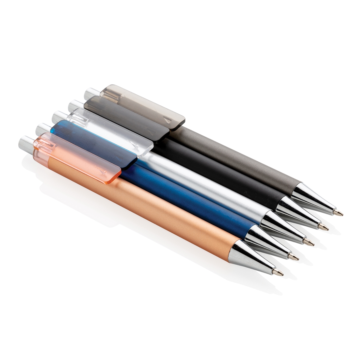 Ручка X8 Metallic, серебристый, abs; pc