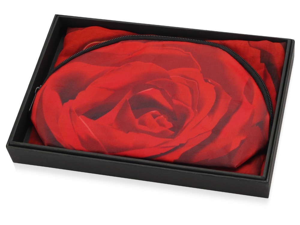 Подарочный набор «Роза», красный, полиэстер
