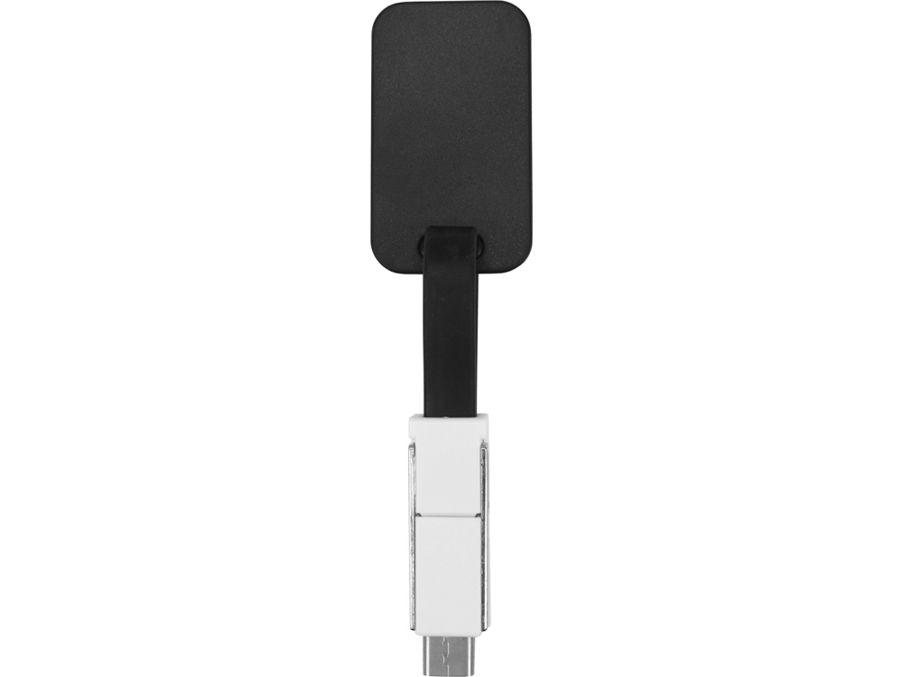Зарядный кабель «Charge-it» 3 в 1, черный, пластик, металл