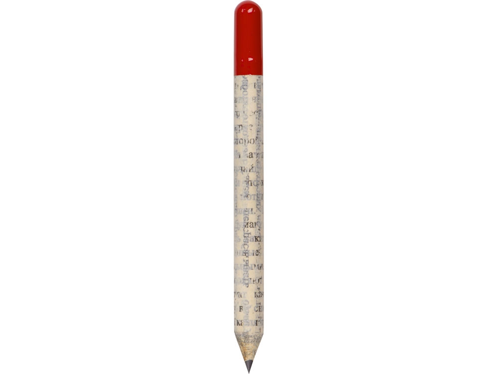 «Растущий карандаш» mini с семенами гвоздики, красный, серый, бумага