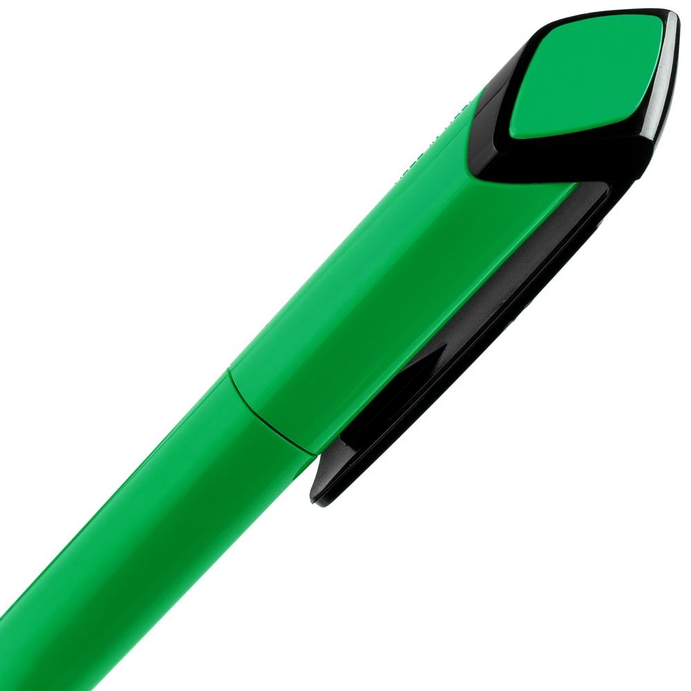 Ручка шариковая S Bella Extra, зеленая, зеленый, пластик