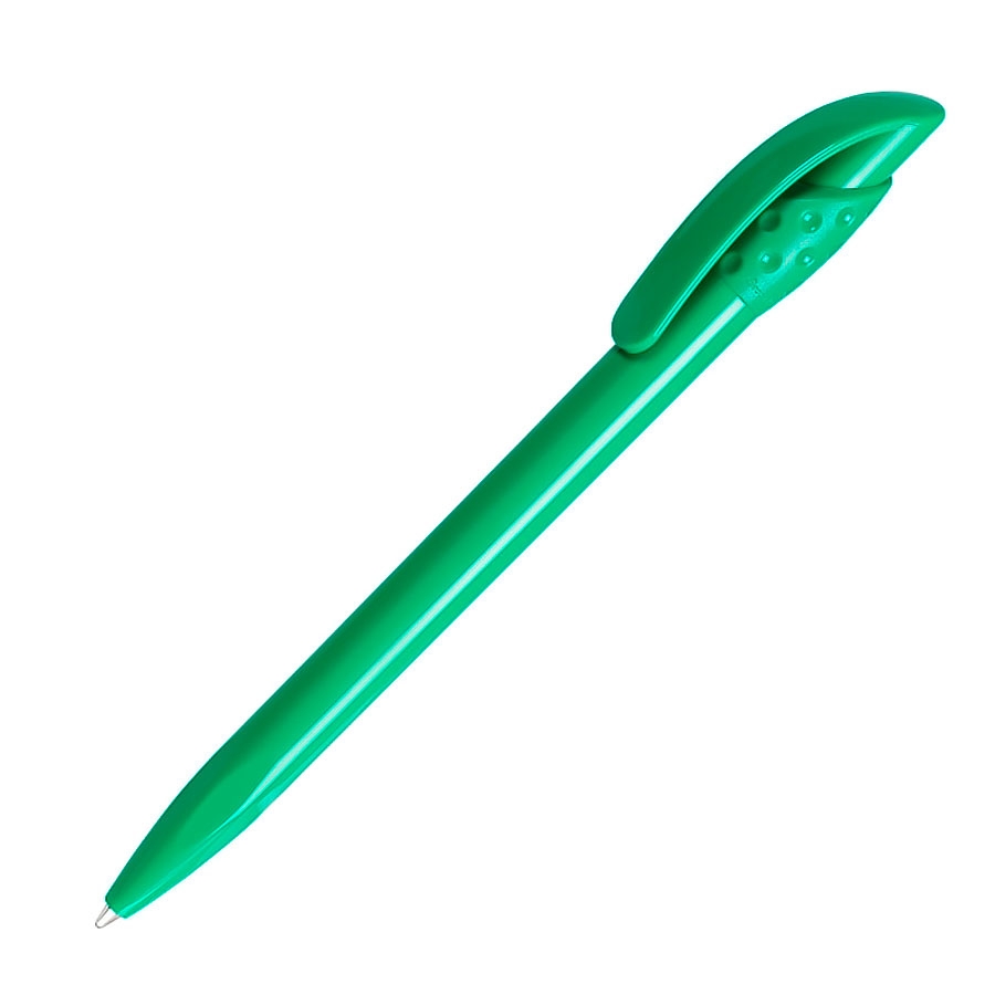 Ручка шариковая GOLF SOLID, зеленый, пластик, зеленый, пластик