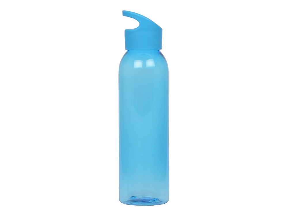 Бутылка для воды «Plain», голубой, пластик