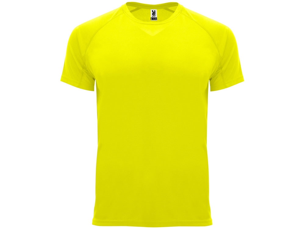 Спортивная футболка «Bahrain» мужская, желтый, полиэстер