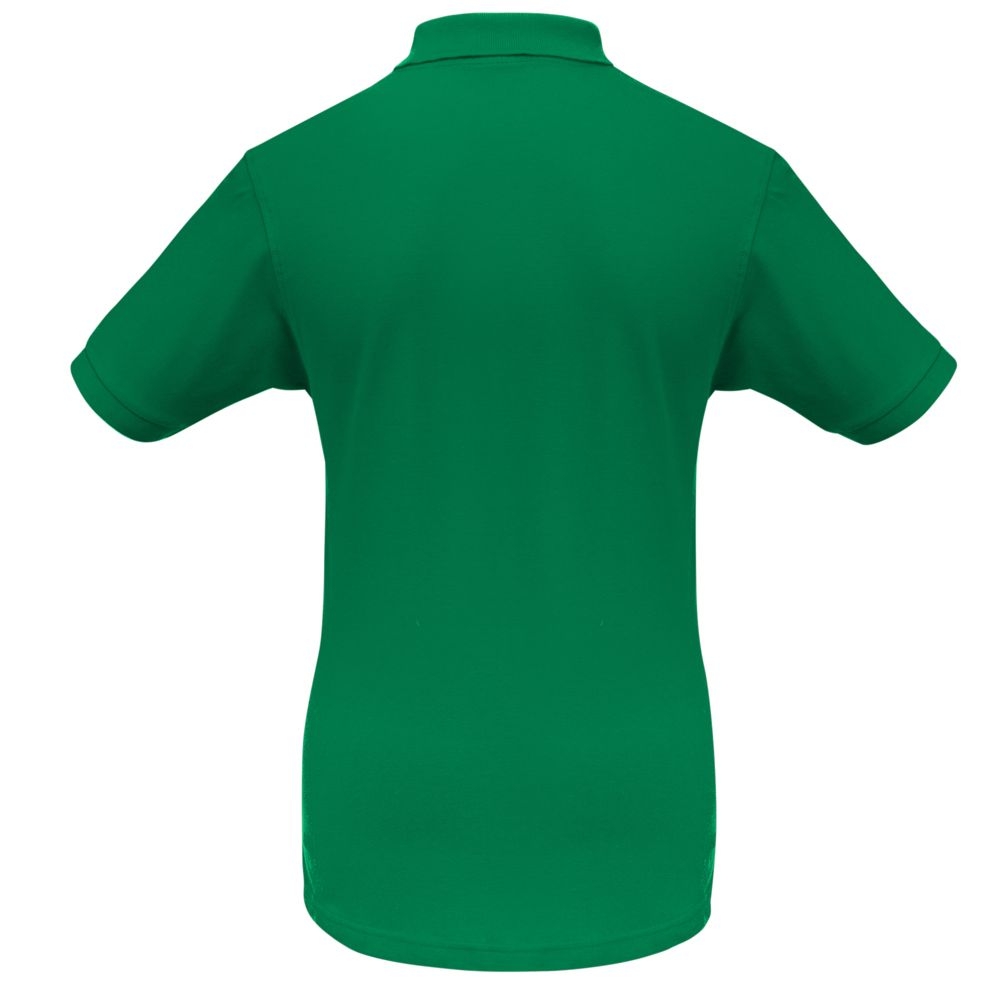 Рубашка поло Safran зеленая, зеленый, хлопок