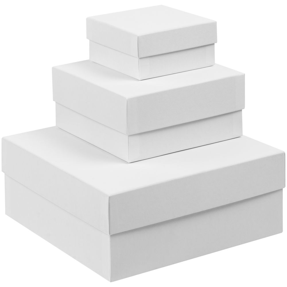 Коробка Emmet, большая, белая, белый, картон