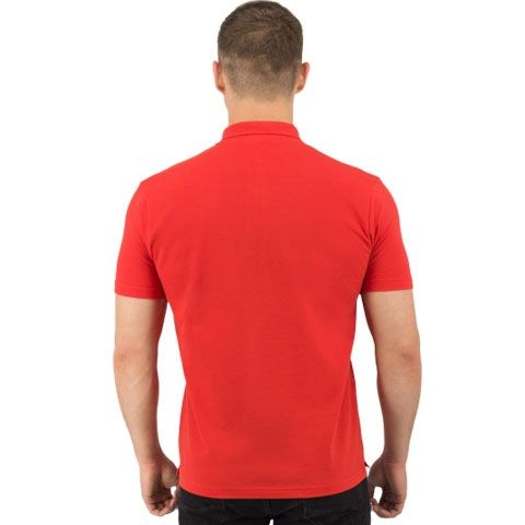 Рубашка поло Rock, мужская (красная, S), красный, хлопок