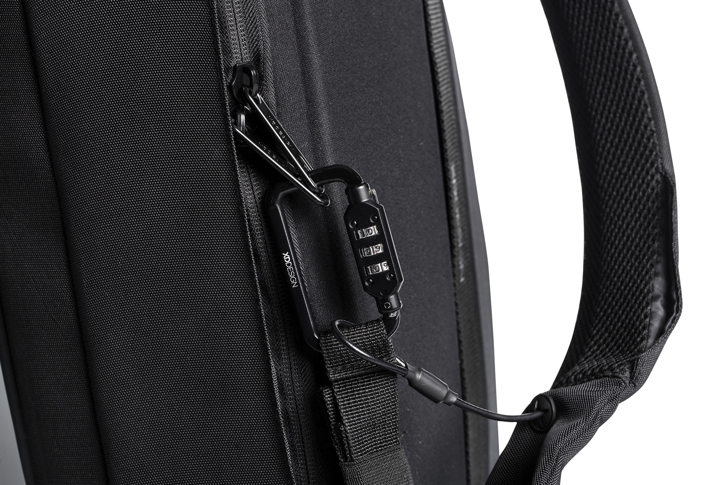 Сумка-рюкзак Bobby Bizz с защитой от карманников, черный, полиэстер; polyurethane