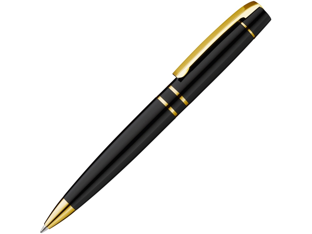 Ручка шариковая металлическая «Vip Go», черный, желтый, металл