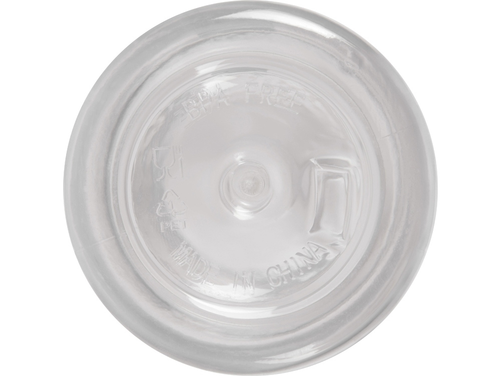 Бутылка для воды «Candy», белый, прозрачный, пэт (полиэтилентерефталат)