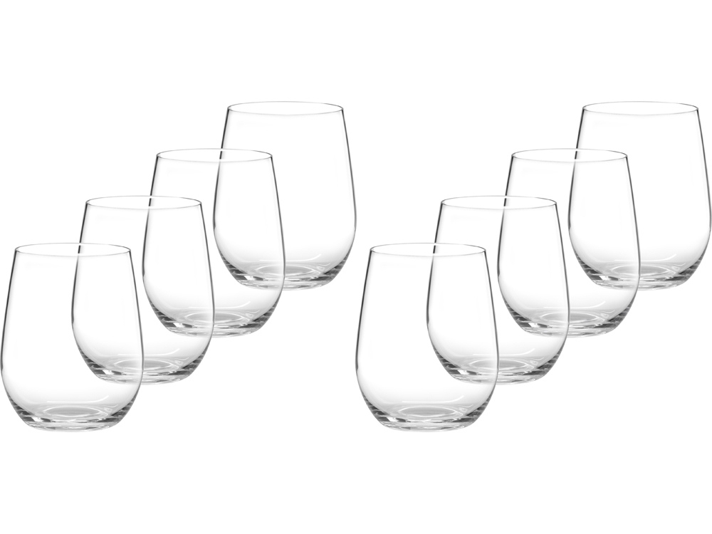 Набор бокалов Viogner/ Chardonnay, 320 мл, 8 шт., прозрачный, стекло
