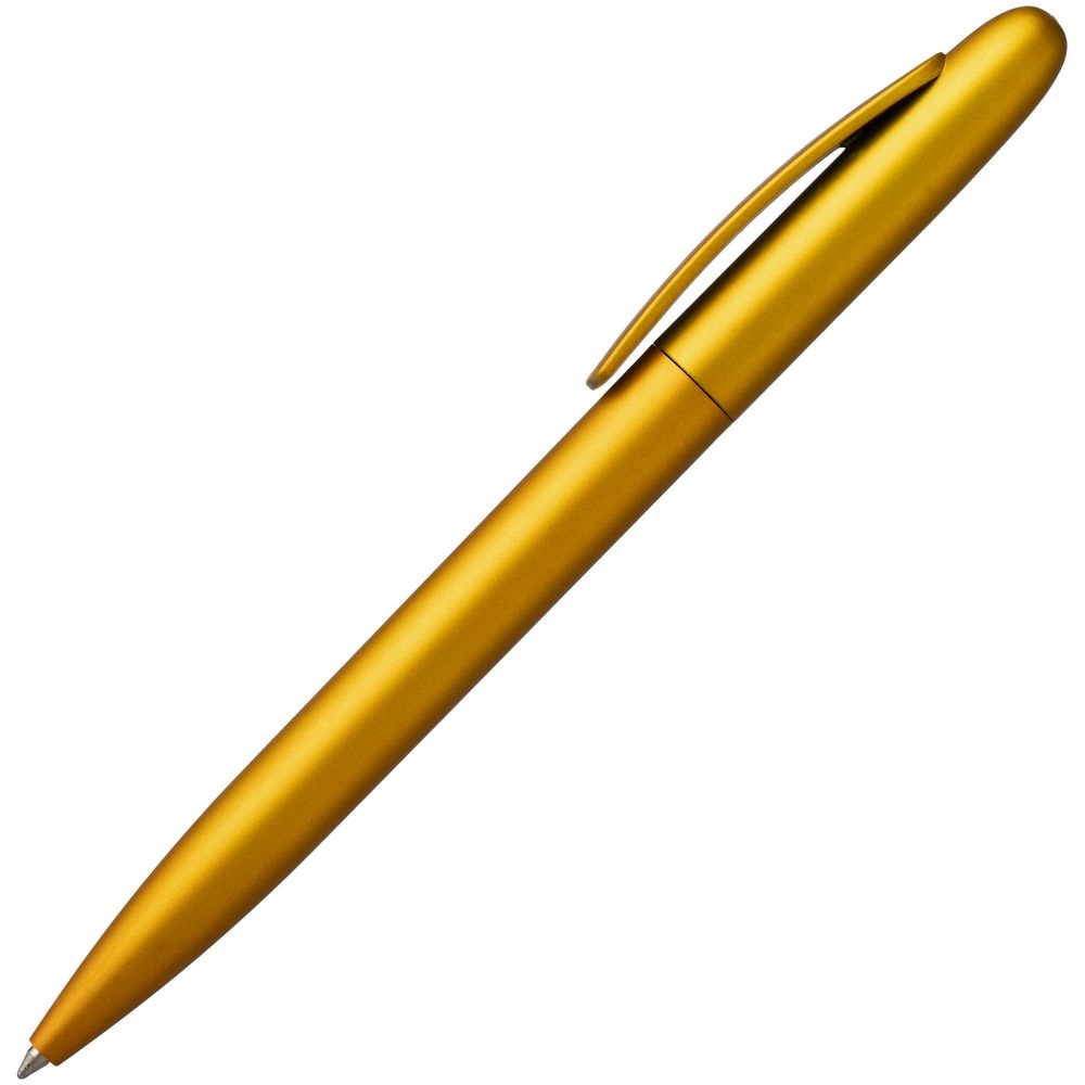 Ручка шариковая Moor Silver, желтый металлик, желтый, пластик