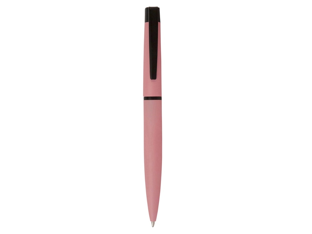 Ручка шариковая «Actuel», черный, розовый, металл, алюминий