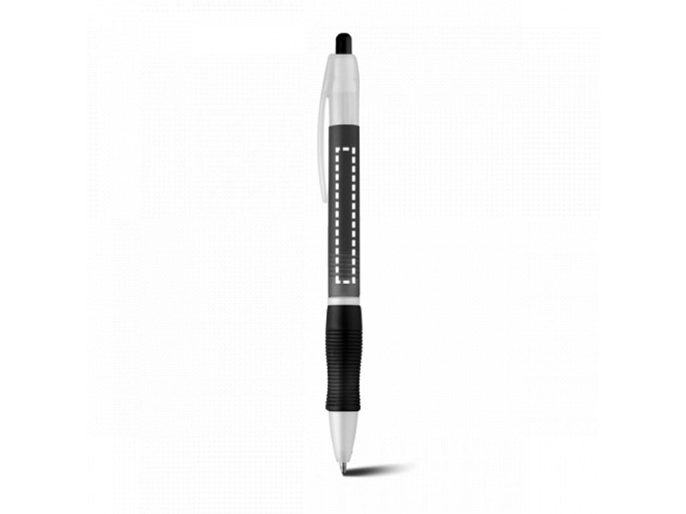 Шариковая ручка с противоскользящим покрытием «SLIM BK», фиолетовый, пластик