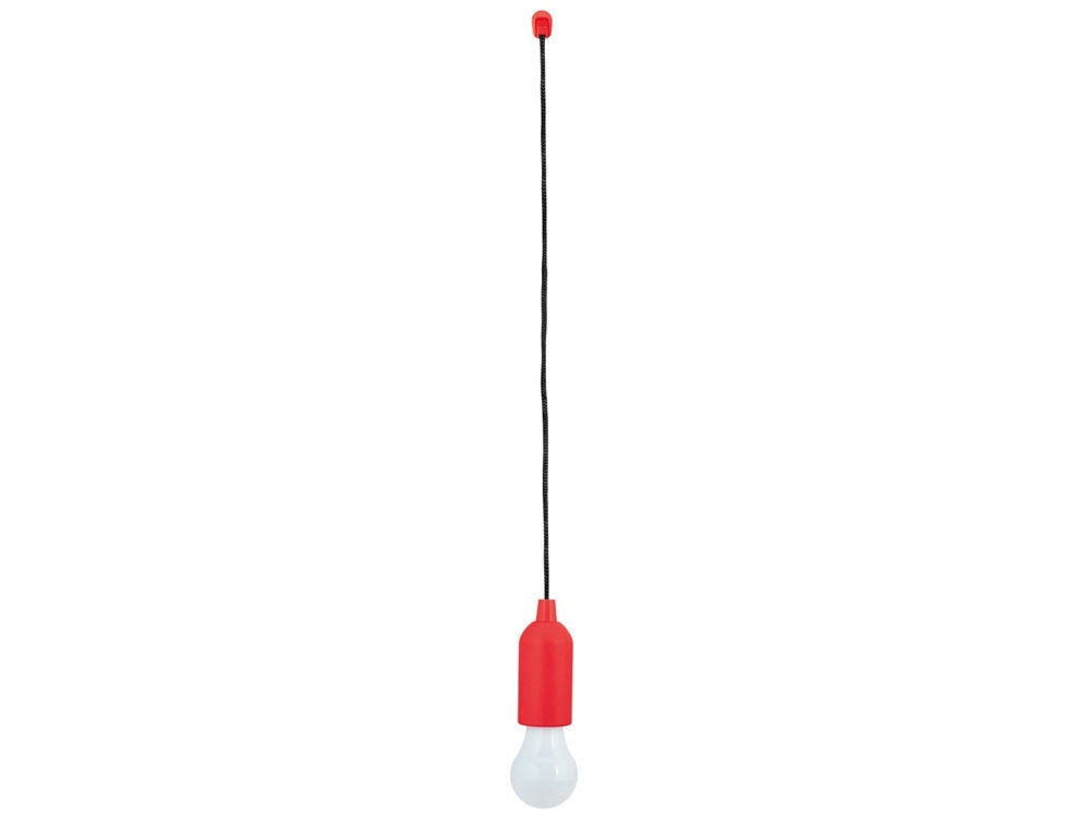 Портативная лампа «LIGHTY», красный, пластик