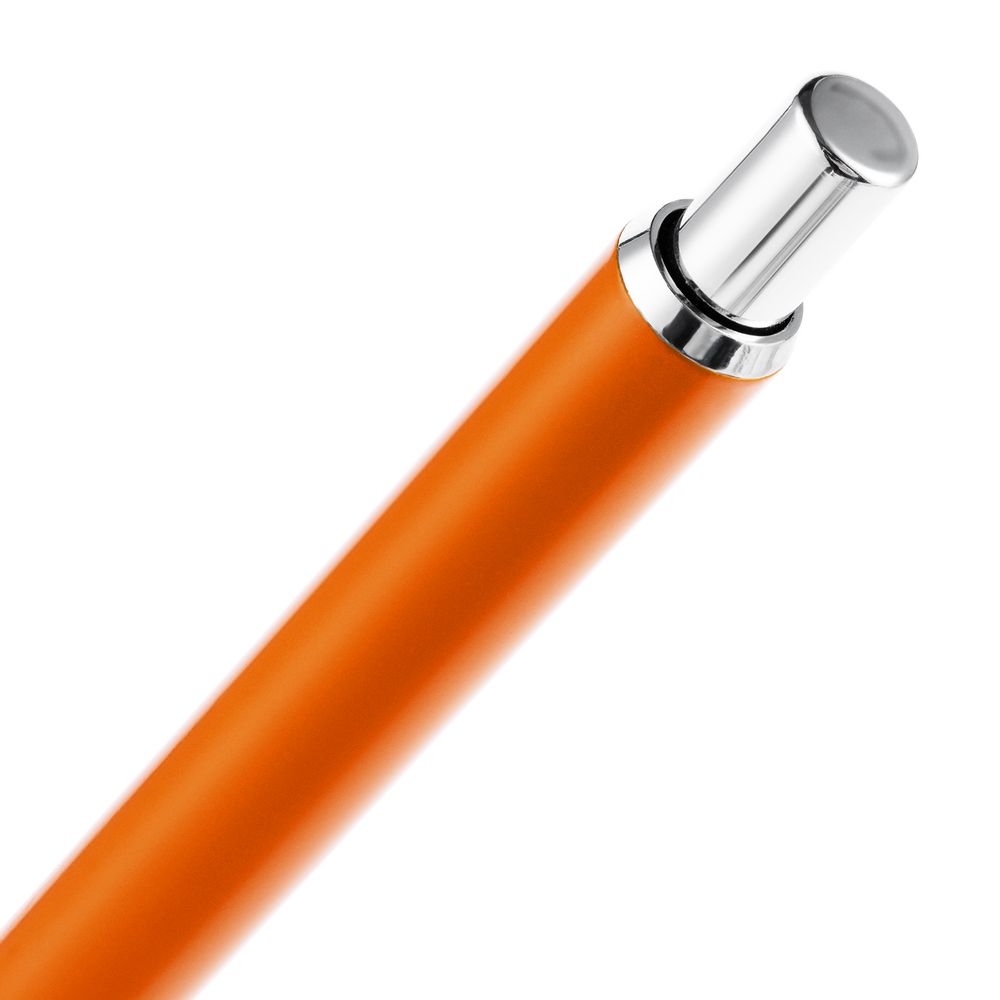 Ручка шариковая Slim Beam, оранжевая, оранжевый