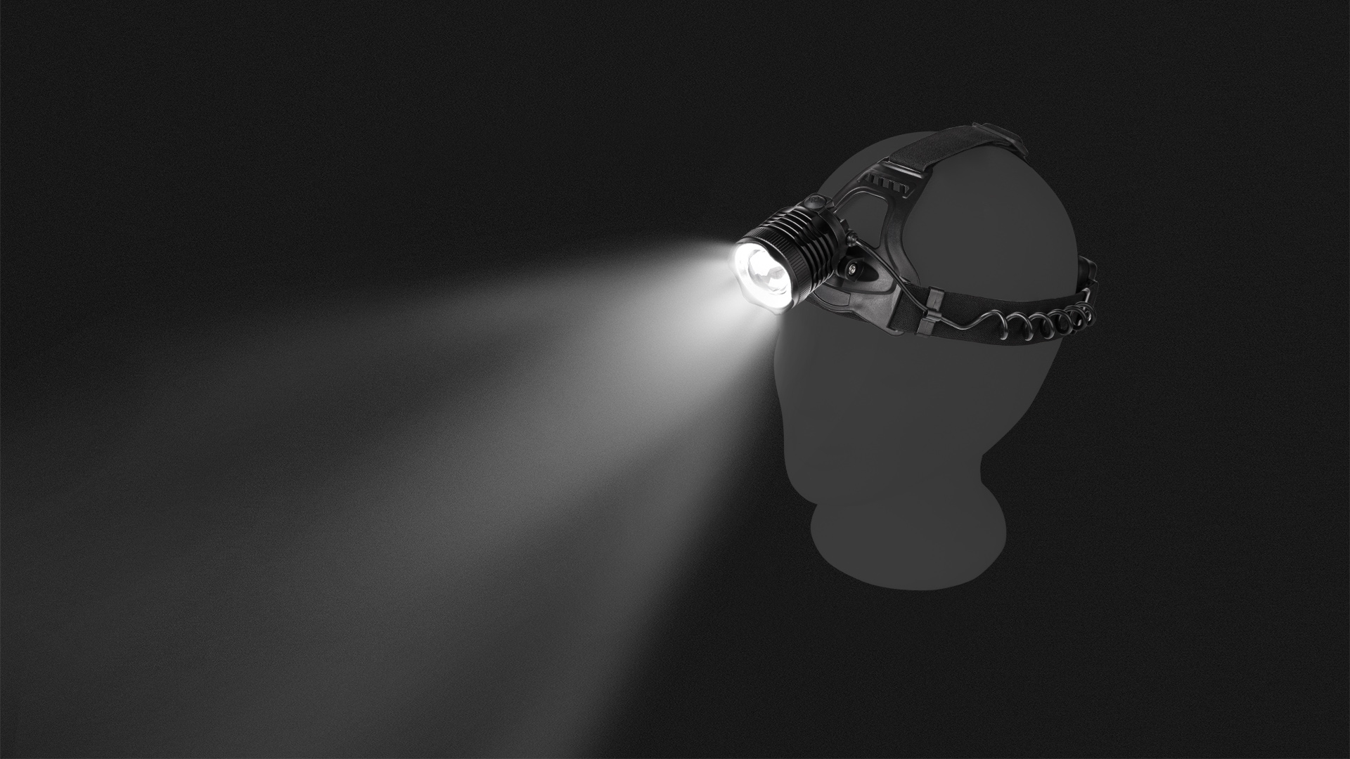 Светодиодный фонарь Rombica LED H1, черный, алюминий