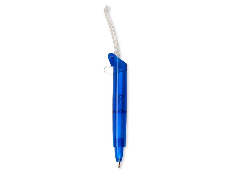 Блокнот А6 «Журналист» с ручкой, синий, полипропилен