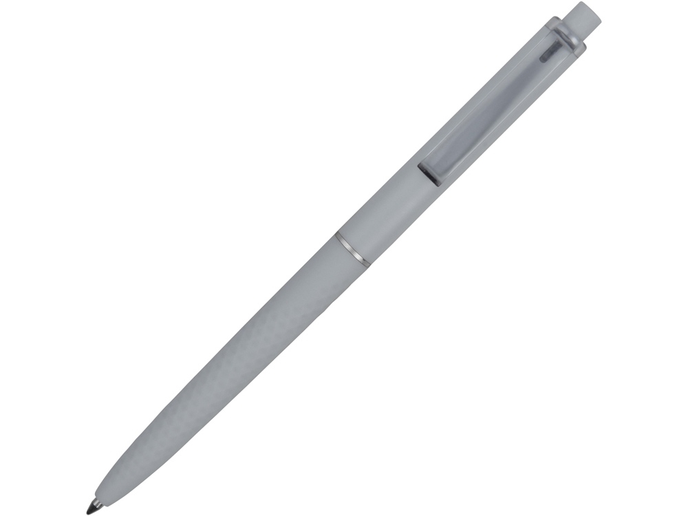 Ручка пластиковая soft-touch шариковая «Plane», серый, soft touch