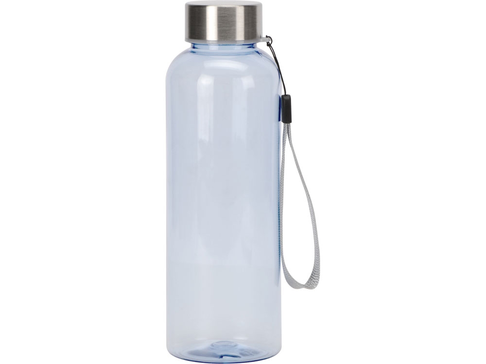 Бутылка для воды из rPET «Kato», 500мл, голубой, пэт (полиэтилентерефталат)