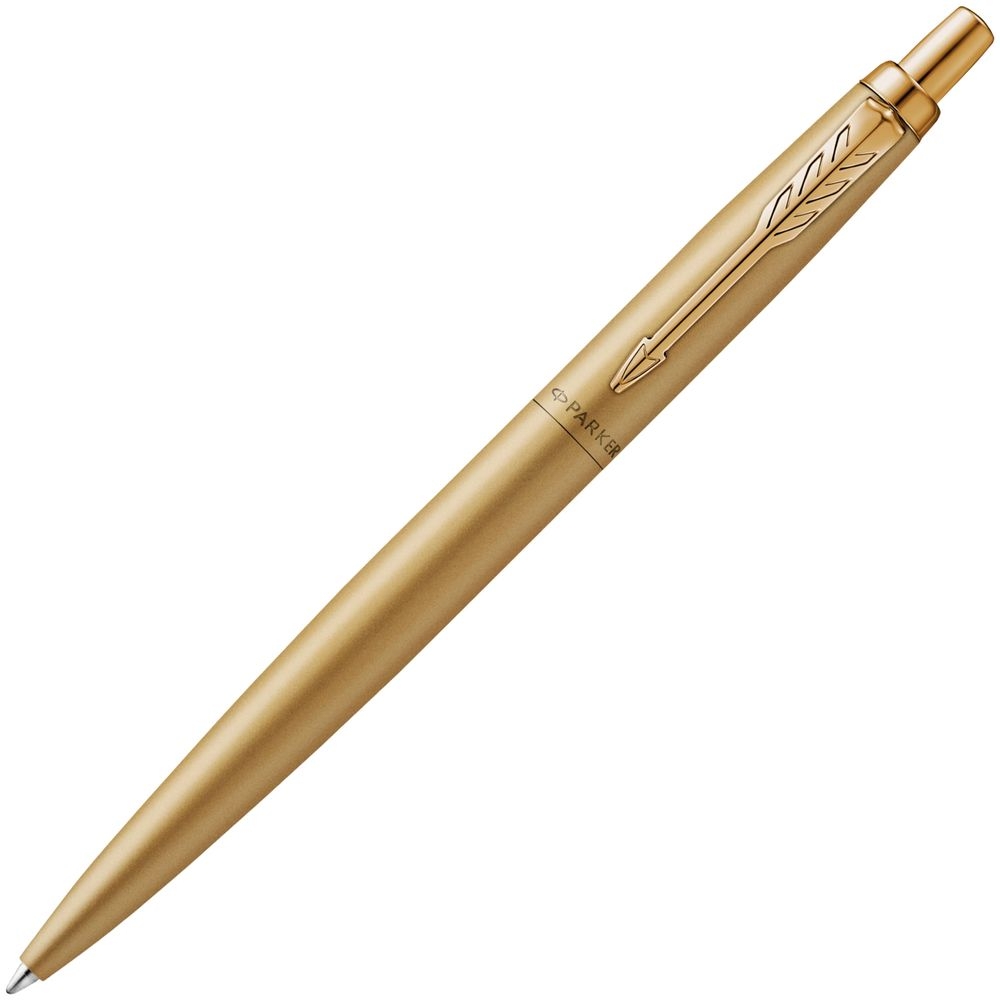 Ручка шариковая Parker Jotter XL Monochrome Gold, золотистая, желтый