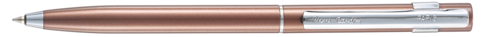 Ручка шариковая Pierre Cardin EASY, цвет - коричневый. Упаковка Р-1, коричневый, алюминий, нержавеющая сталь