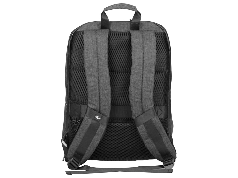 Рюкзак водостойкий «Stanch» для ноутбука 15.6'', серый, полиэстер