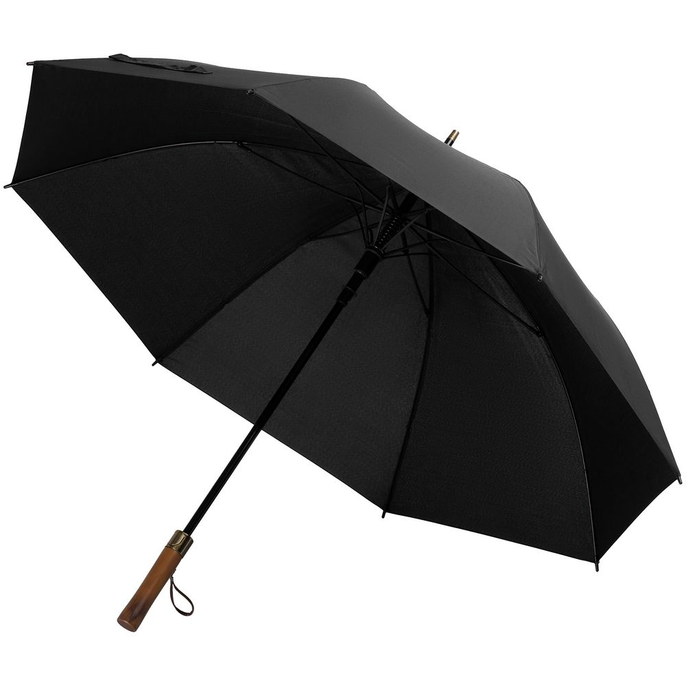 Зонт-трость Represent, черный, черный