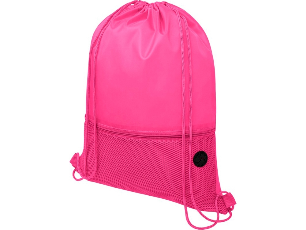 Рюкзак «Oriole» с сеткой, розовый, полиэстер