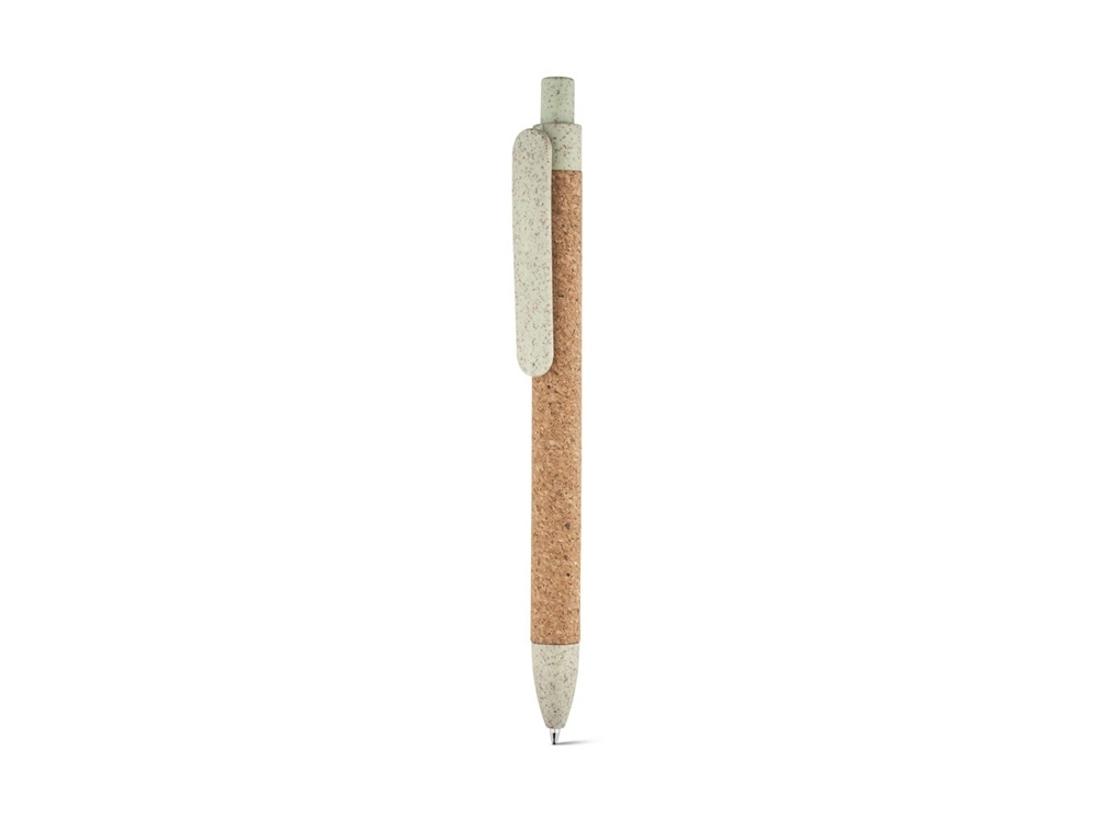 Ручка из пробки шариковая «GOYA», зеленый, полипропилен, растительные волокна