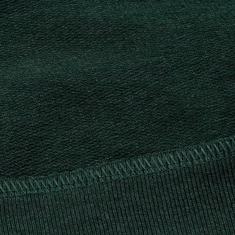 Толстовка с капюшоном унисекс Hoodie, темно-зеленый меланж, зеленый, плотность 280 г/м², хлопок 60%; полиэстер 40%