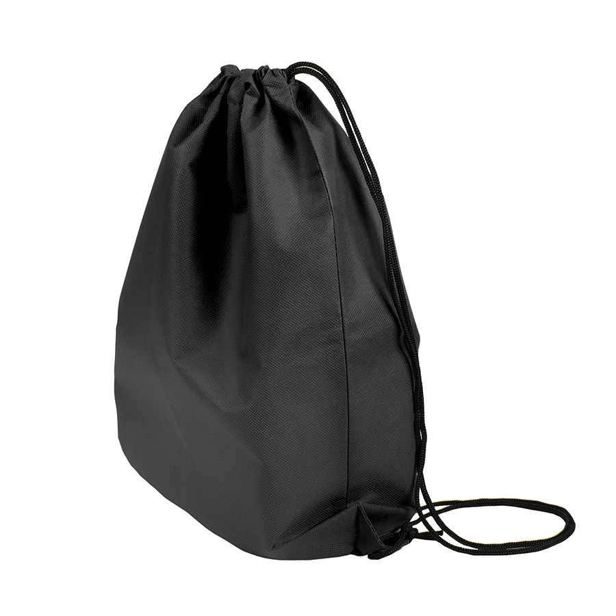 Рюкзак "Era", черный, 36х42 см, нетканый материал 70 г/м, черный, нетканый материал