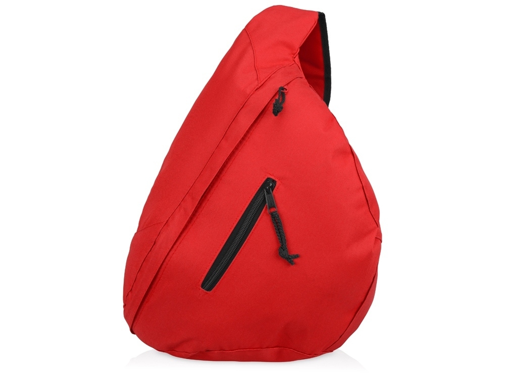 Рюкзак на одно плечо «Brook», красный, полиэстер