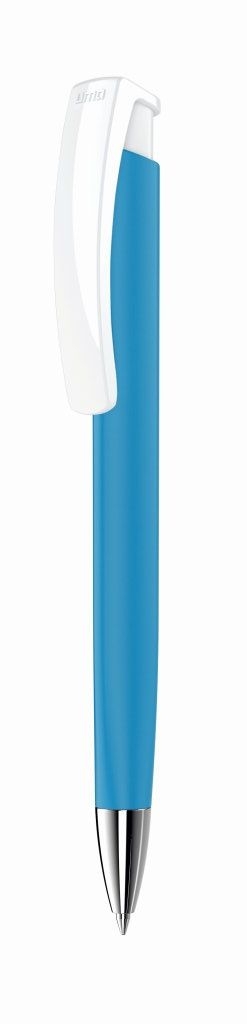 Ручка шариковая Trinity Kg Si Gum (голубой), голубой, пластик, soft touch
