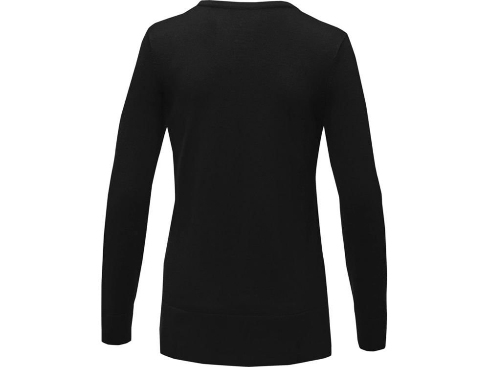 Пуловер «Stanton» с V-образным вырезом, женский, черный, вискоза