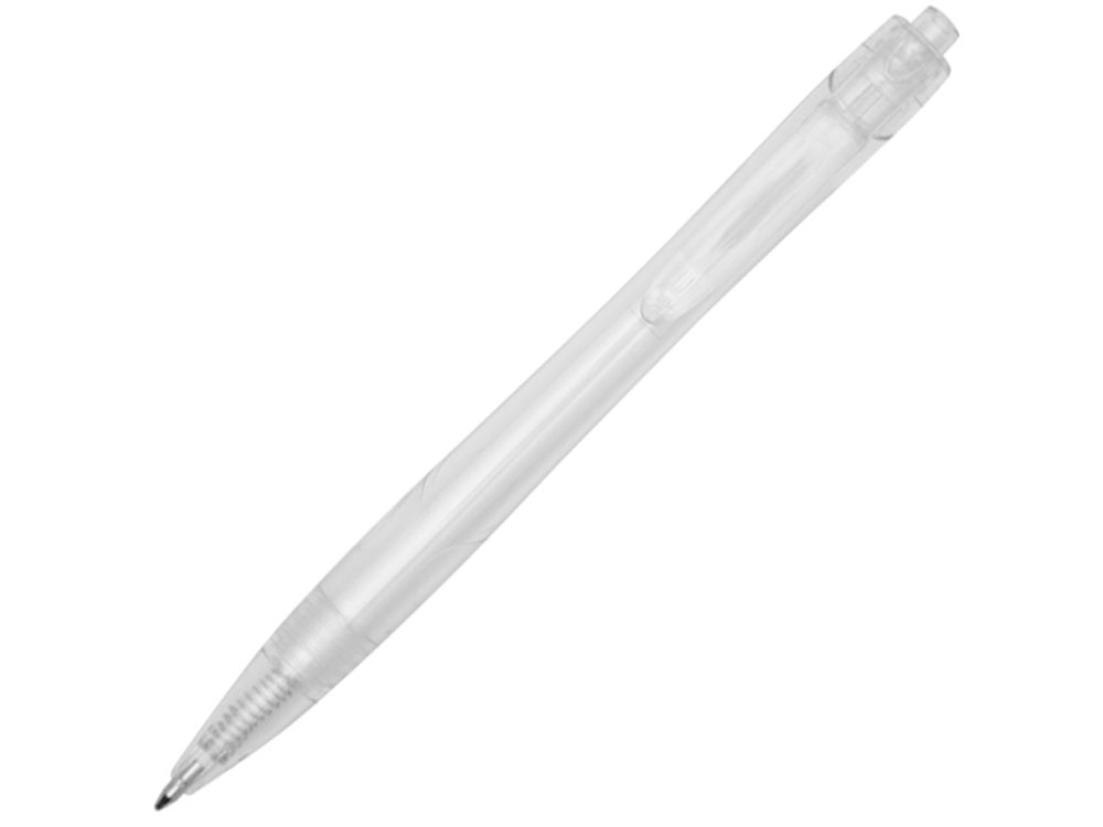 Ручка шариковая «Honua» из переработанного ПЭТ, белый, прозрачный, пэт (полиэтилентерефталат)