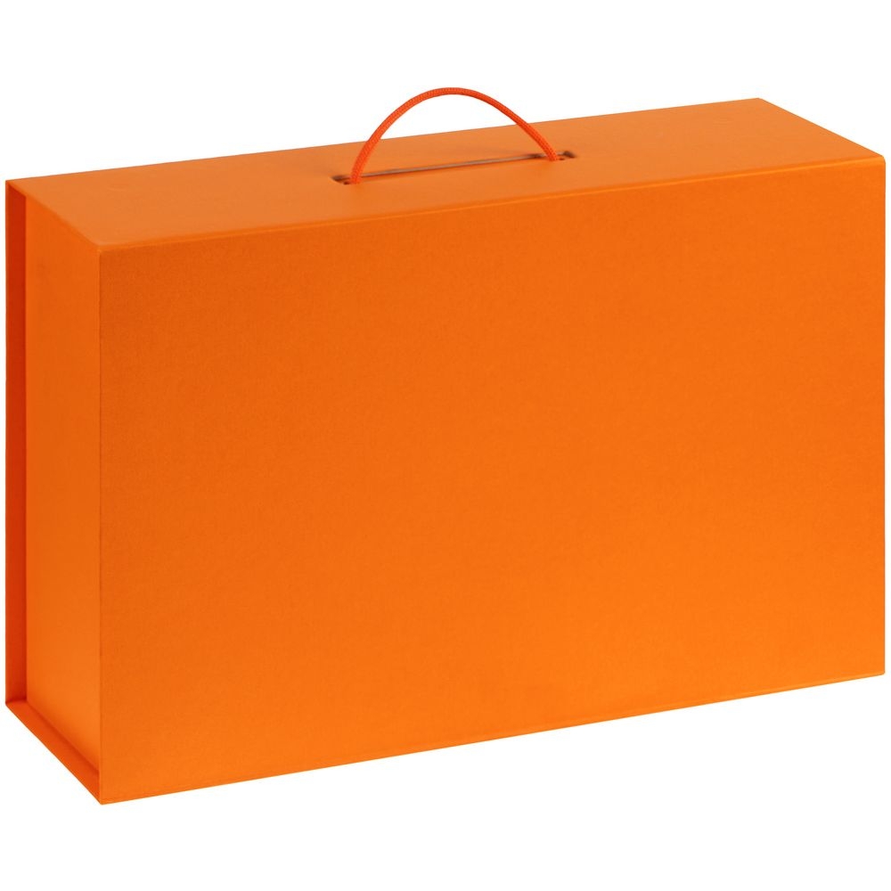 Коробка Big Case, оранжевая, оранжевый, картон