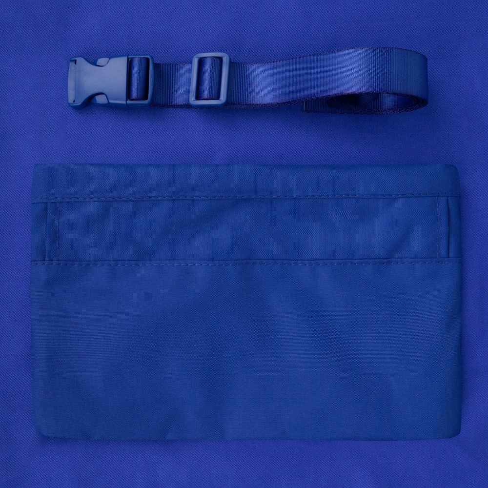 Поясная сумка W2, синяя, полиэстер