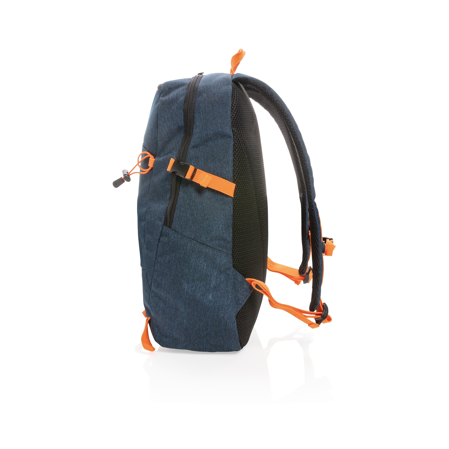 Рюкзак Outdoor с RFID защитой, без ПВХ, синий, полиэстер; tpe