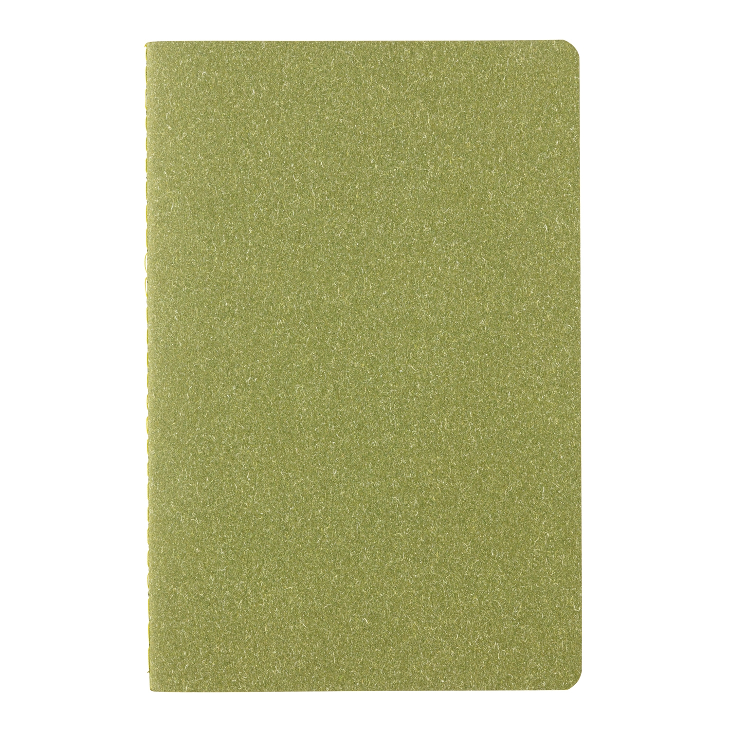 Тонкий блокнот Standard в мягкой обложке, А5, зеленый, бумага; бумага