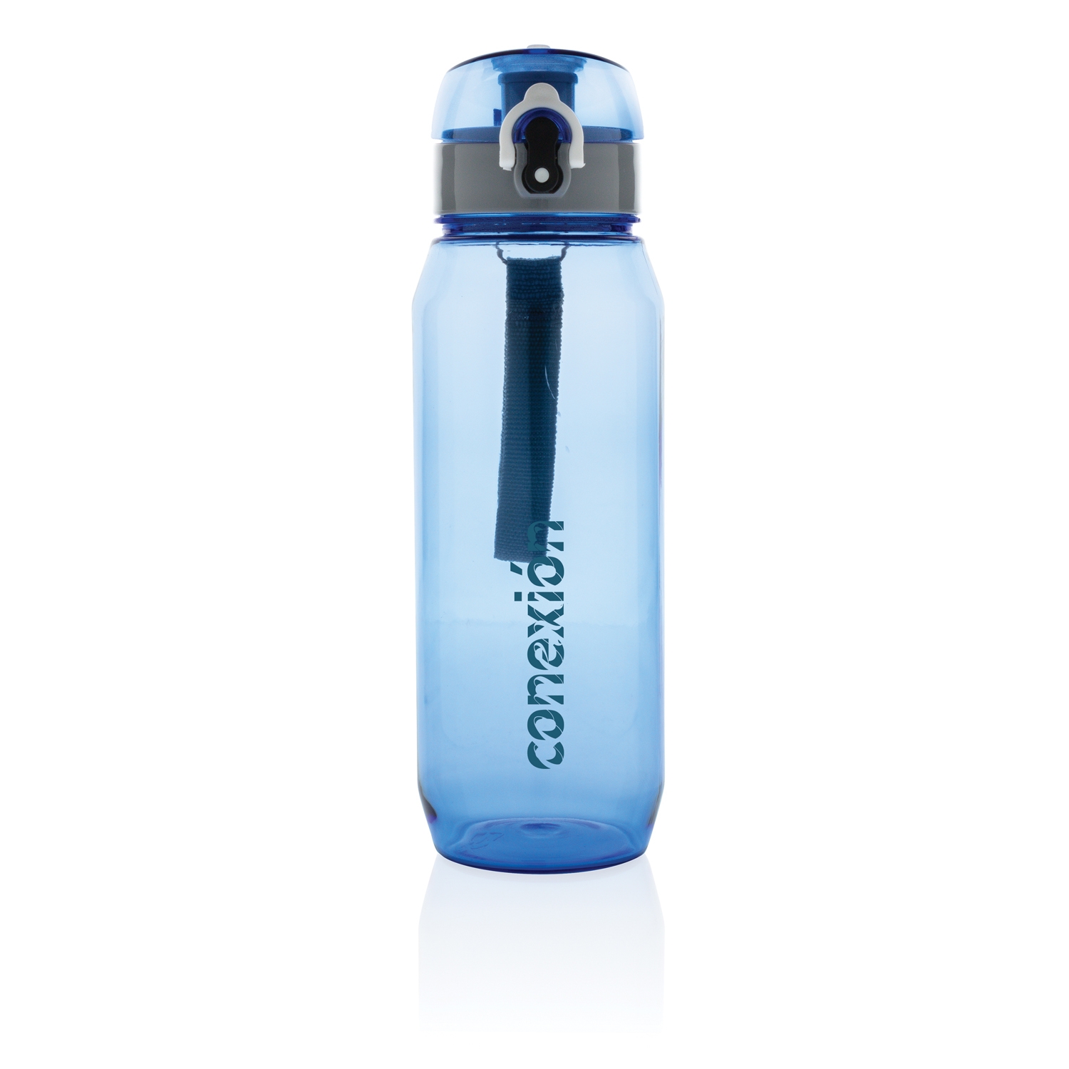 Бутылка для воды Tritan XL, 800 мл, голубой, пластик