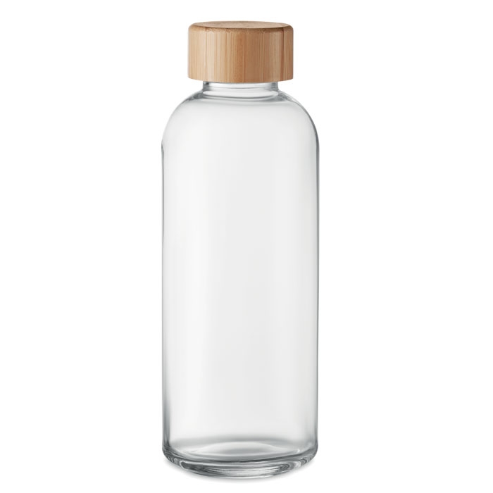 Бутылка 650 мл, прозрачный, стекло