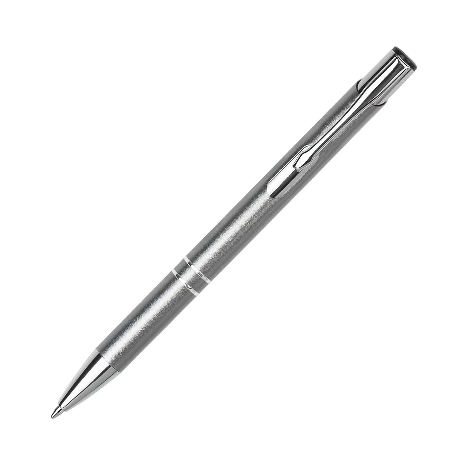Шариковая ручка Alpha Neo, серая, серый