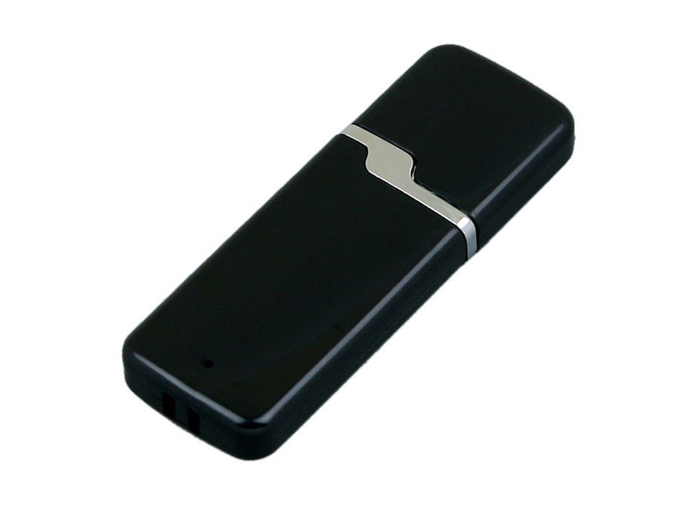 USB 3.0- флешка на 64 Гб с оригинальным колпачком, черный, пластик