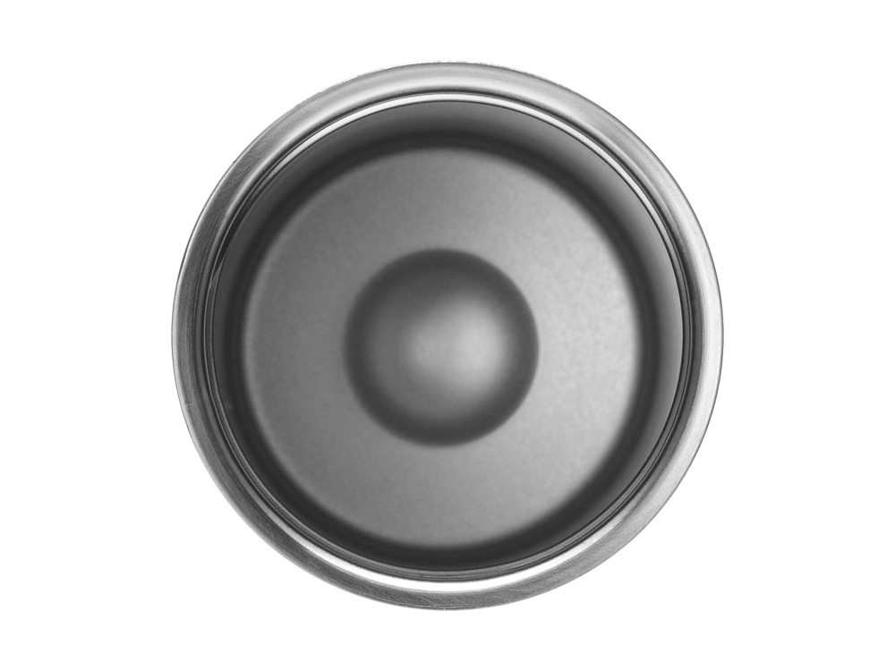 Вакуумная термокружка «Noble» с 360° крышкой-кнопкой, серебристый, металл